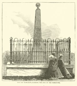 The Old Monument, Marking the Site of the Surrender