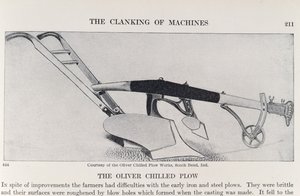 The Oliver Chilled Plow, from The Pageant of America, Vol.3, by Ralph Henry Gabriel, 1926 by American School