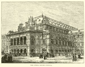 The Opera House, Vienna by American School