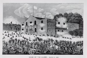 The Siege of the Alamo, 6th March 1836, from 