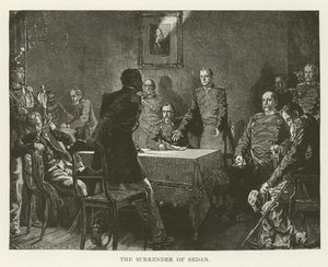 The Surrender of Sedan by American School
