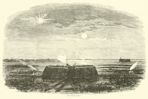 The Swamp Angel, August 1863 by American School
