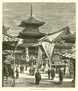 The Temple of Asakusa by American School