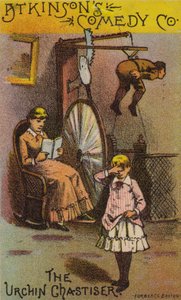 The Urchin Chastiser by American School