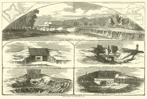 The attack on Arkansas Post, January 1863 by American School