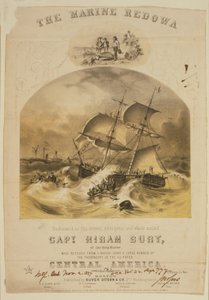 The Brig Marine Rescuing Passengers from the Steamer SS Central America in September 1857