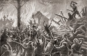 The Civil War in Kansas aka Bleeding Kansas, Bloody Kansas or the Border War, from 