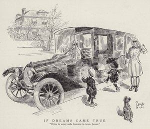 The Dream of a Young Boy Wishing to be Chauffeur Driven to Every Soda Fountain in Town
