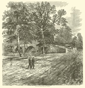 The Stone Bridge Over the Antietam, September 1862 by American School