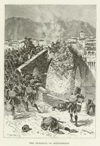 The storming of Montserrat