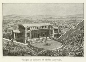Theatre of Dionysius at Athens, Restored by American School