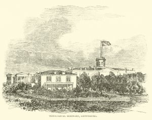 Theological Seminary, Gettysburg, July 1863 by American School