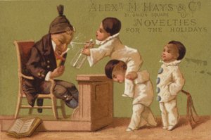 Three Little Boys Squirting Water by American School