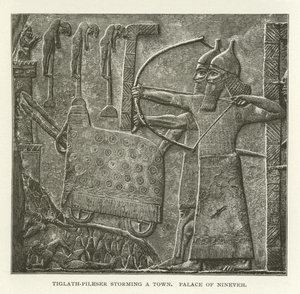 Tiglath-Pileser Storming a Town, Palace of Nineveh by American School