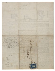 To the Women of New England (Circular Letter), c.1862-1865 by American School