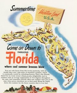 Tourist Map of Florida