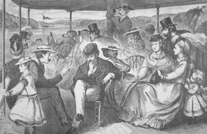 Trip on the Hudson River Steamer