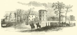 United States Arsenal at Fayetteville, March 1865 by American School