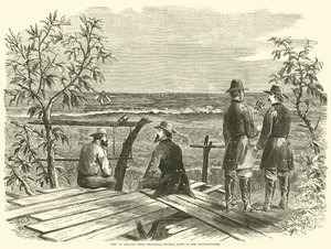 View of Atlanta from the Signal Station North of the Chattahoochee, July 1864 by American School