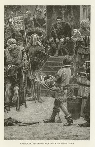 Waldemar Atterdag Sacking a Swedish Town by American School