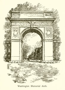 Washington Memorial Arch by American School