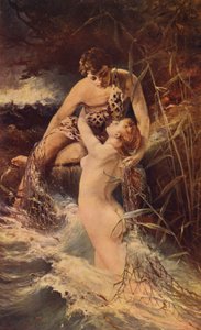 Water nymph by American School