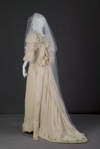 Wedding dress, 1892 by American School