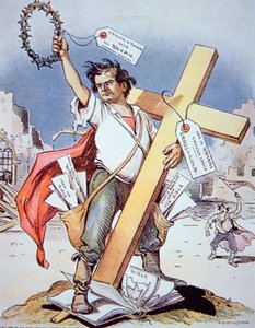 William Jennings Bryan (1860-1925) speaking at a Democratic Convention, Chicago by American School