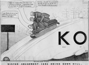 Winter Amusement 1841: Going Down Hill
