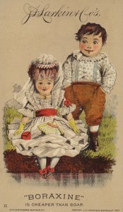 Young Couple by River by American School
