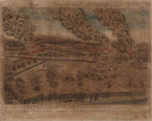 The Battles of Lexington and Concord: Plate I, The Battle of Lexington, April 19, 1775. Plate II, A View of the Town of Concord. Plate III: The Engagement at the South Bridge in Concord. Plate IV: A View of the South Part of Lexington.