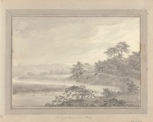Views in England, Scotland and Wales: The North Homes near Ilkley by Amos Green