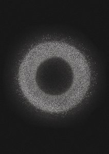 Abstract Light Ring by Amy Louise Baker