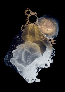 Fluid Gold Shimmer by Amy Louise Baker