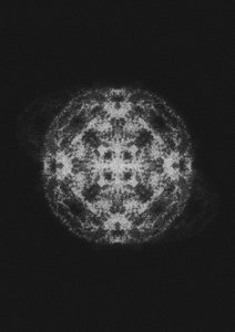 Glowing Abstract Orb by Amy Louise Baker