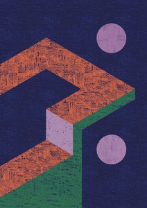 Modern Geometric Illusion by Amy Louise Baker