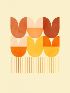 Spring Mid Rhapsody Orange 1 by Ana Rut Bre