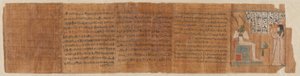 Funerary Papyrus of Tayuhenutmut by Ancient Egyptian
