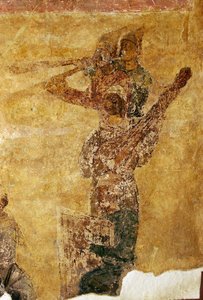 Musicians and Acrobats (detail)