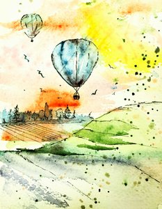 Golden Hour Balloon Flight