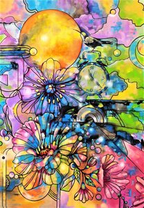 Vibrant Floral Dream