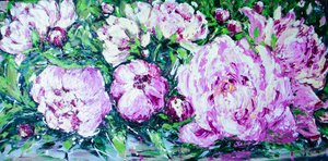 Vibrant Pink Peonies