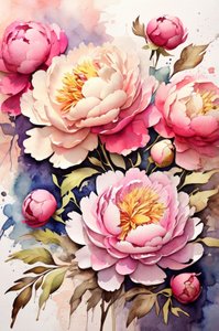 Vibrant Peonies