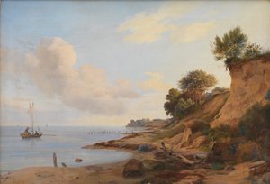 Beach Scene near Taarbæk