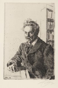 August Strindberg by Anders Leonard Zorn