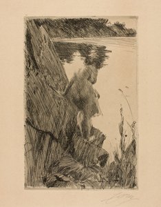 Bather by Anders Leonard Zorn