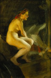 On the Bed by Anders Leonard Zorn