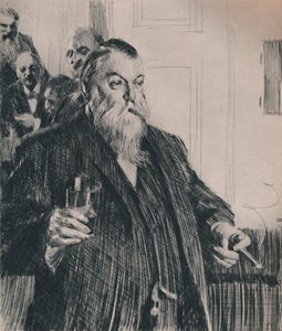 The Toast, 1890s, 1946 by Anders Leonard Zorn