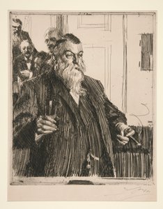 A Toast II by Anders Zorn
