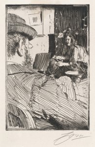 Albert Besnard and His Model